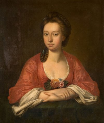 Ritratto di una donna, possibilmente Anne Jesson, 1750-1800 da Unbekannt