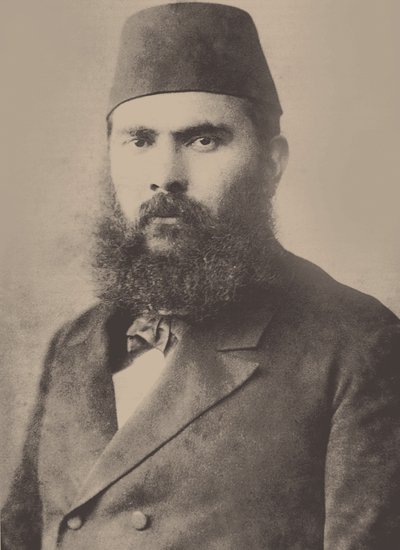 Ritratto di Ahmed Mithat da Unbekannt