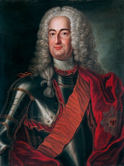 Ritratto di Albert Wolfgang, Conte di Schaumburg-Lippe (1699-1748) da Unbekannt