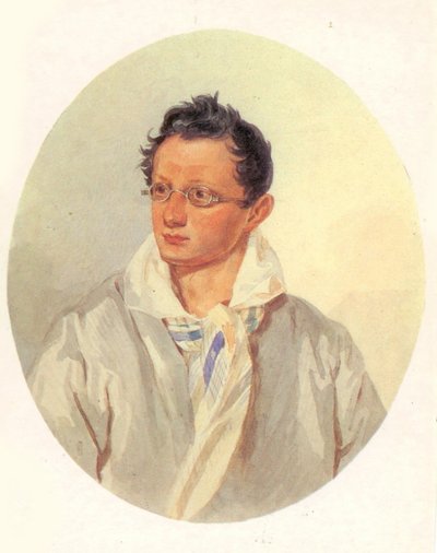 Ritratto di Alexander Nikolayevich Raevsky 1795-1868, 1820s da Unbekannt