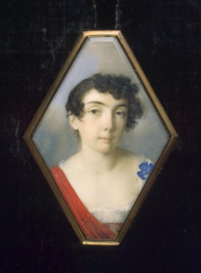 Ritratto di Anna Mikhailovna Khitrovo, nata Golenishcheva-Kutuzova, 1782-1846, ca 1802 da Unbekannt