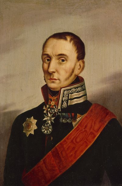 Ritratto del baronetto Sir James Wylie 1768-1854, primo quarto del XIX secolo da Unbekannt