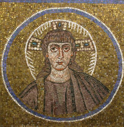 Ritratto di Cristo, Bizantino, originale dei primi del XX secolo datato fine V secolo - inizio VI secolo da Unbekannt