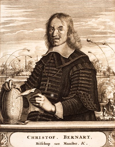 Ritratto di Christoph Bernhard Freiherr von Galen 1606-1678, 1675 da Unbekannt