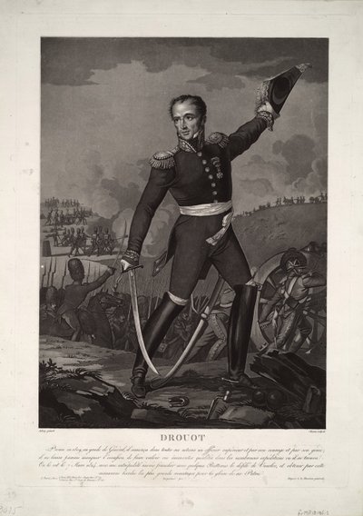 Ritratto del Conte Generale Antoine Drouot 1774-1847, ca 1825 da Unbekannt
