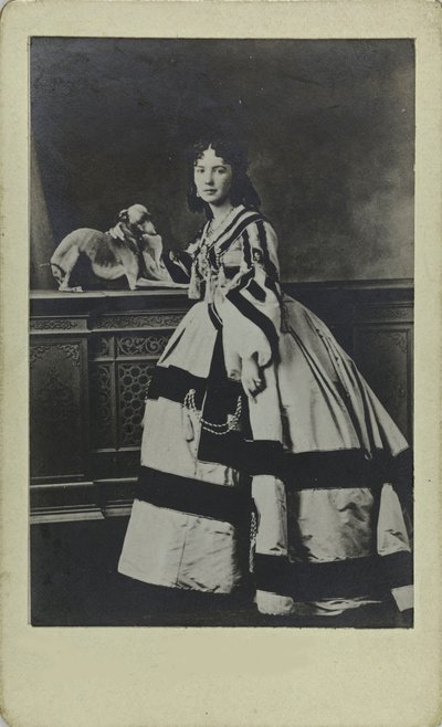 Ritratto di Cora Pearl da Unbekannt