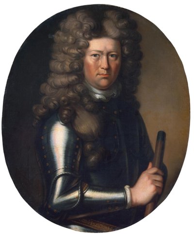 Ritratto di Cornelius Cruys 1655-1727, vice ammiraglio della Marina Imperiale Russa, prima metà del XVIII secolo da Unbekannt