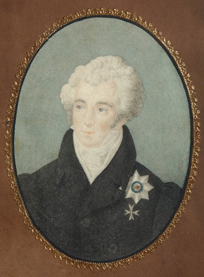 Ritratto del Conte Alexander Lvovich Naryshkin 1760-1826, Secondo Quarto del XIX secolo da Unbekannt