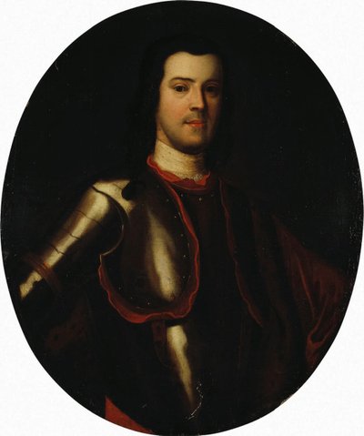 Ritratto del conte Anton Manuilovich Devier 1682-1745, inizio 18° secolo da Unbekannt