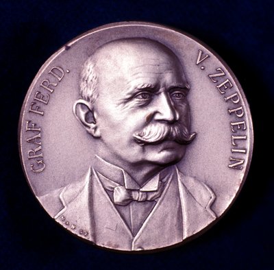 Ritratto del Conte Ferdinand von Zeppelin da Unbekannt