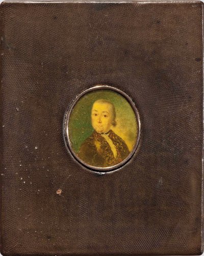 Ritratto del conte Pëtr Semënovič Saltykov, 1697-1772 da Unbekannt