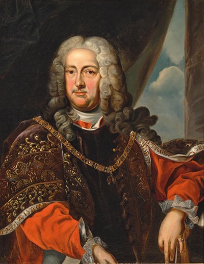 Ritratto del conte Rudolf Franz Erwein Schönborn 1677-1754, ca. 1740 da Unbekannt