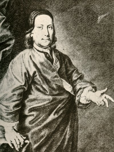Ritratto del Conte Zinzendorf in abito da predicatore, c1740, 1937 da Unbekannt