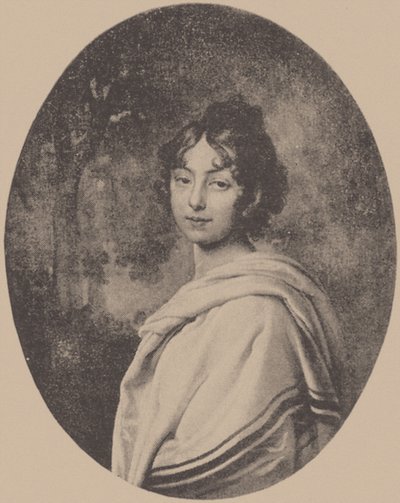 Ritratto della contessa Maria Pavlovna von Pahlen, nata Skavronskaya, c. 1810 da Unbekannt