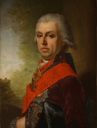 Ritratto di Dmitri Prokofievich Troshchinsky da Unbekannt