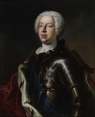 Ritratto del Duca Antonio Ulrico di Brunswick, c. 1740 da Unbekannt