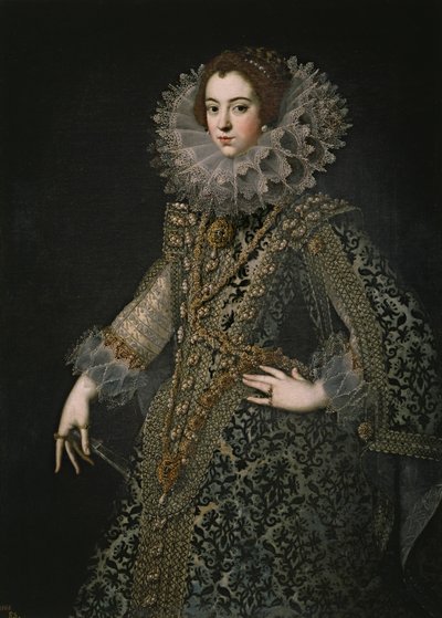 Ritratto di Elisabetta di Francia, regina consorte di Spagna da Unbekannt