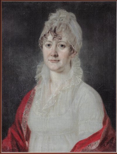 Ritratto di Elizaveta Alexeevna Arsenyeva, nata Stolypina 1773-1845, inizio XIX secolo da Unbekannt