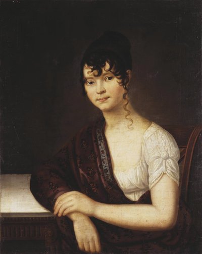 Ritratto di Elizaveta Ivanovna Ogareva 1784-1815, 1800s da Unbekannt