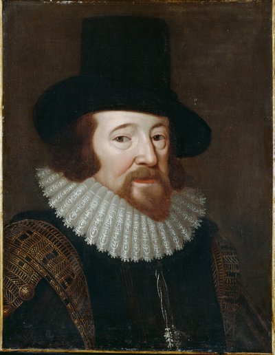 Ritratto di Francis Bacon 1561-1626, c. 1622 da Unbekannt