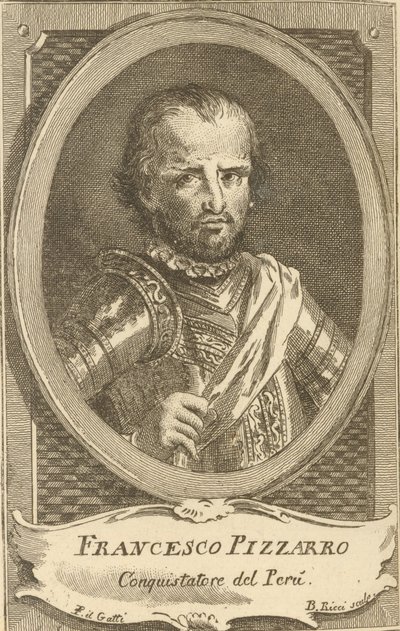 Ritratto di Francisco Pizarro, 1778 da Unbekannt