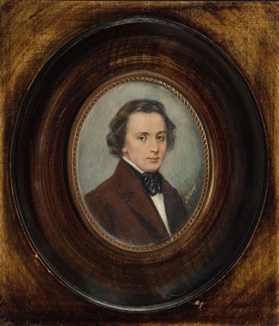 Ritratto di Frédéric Chopin 1810-1849 da Unbekannt