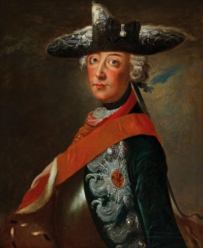 Ritratto di Federico II di Prussia da Unbekannt