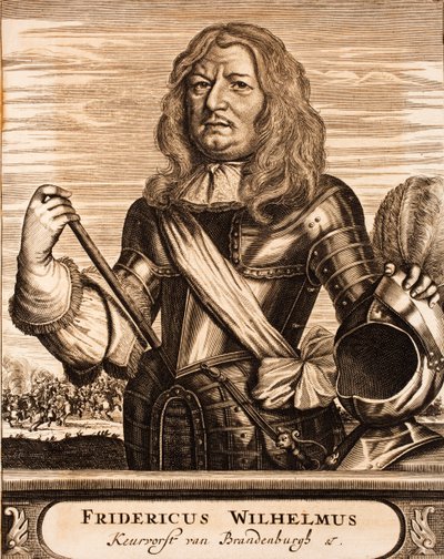 Ritratto di Federico Guglielmo 1620-1688, Elettore di Brandeburgo, Duca di Prussia, 1675 da Unbekannt