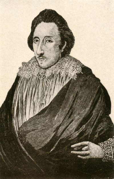 Ritratto di George Percy, con camicia di lino olandese indossata con farsetto, c1610-1620, 1937 da Unbekannt