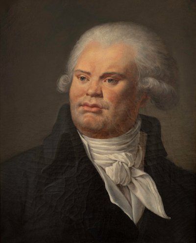 Ritratto di Georges Jacques Danton 1759-1794, c. 1790 da Unbekannt