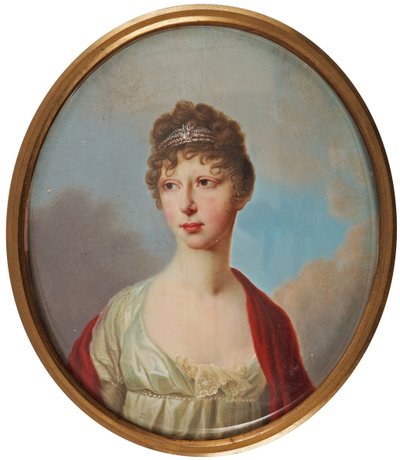 Ritratto della Granduchessa Maria Pavlovna di Russia da Unbekannt