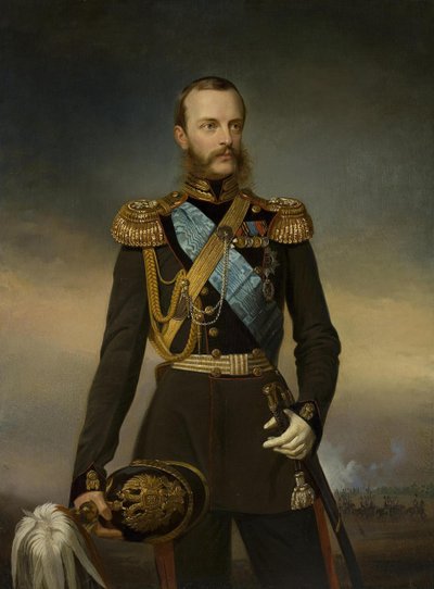 Ritratto del Granduca Michele Nikolaevič di Russia 1832-1909, primi anni 1860 da Unbekannt