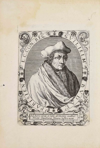 Ritratto di Guillaume Budé da Unbekannt