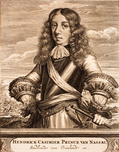 Ritratto di Henry Casimir II, Principe di Nassau-Dietz da Unbekannt
