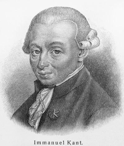Ritratto di Immanuel Kant da Unbekannt