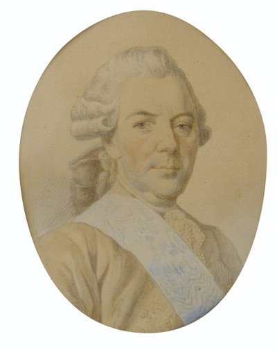 Ritratto di Ivan Ivanovich Betskoi 1704-1795, metà del XVIII secolo da Unbekannt