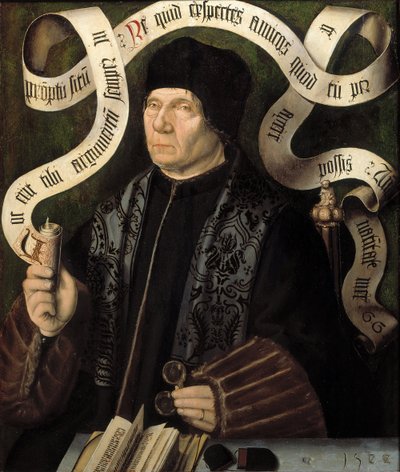 Ritratto di Jacob van Driebergen 1436-1509, 1502 da Unbekannt