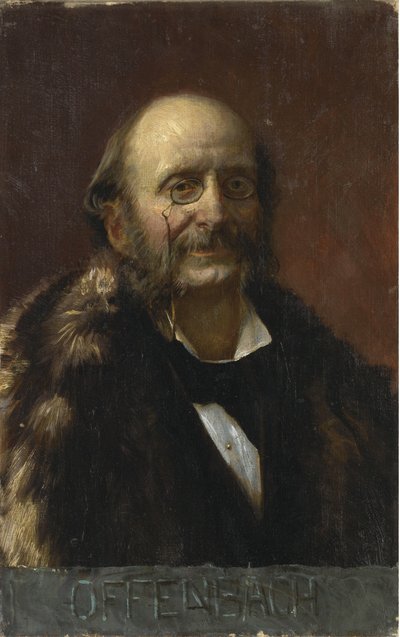 Ritratto di Jacques Offenbach da Unbekannt