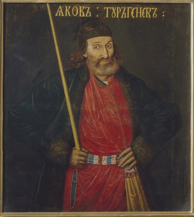 Ritratto di Jakov Turgenev, prima del 1695 da Unbekannt