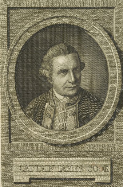 Ritratto di James Cook, dopo il 1771 da Unbekannt