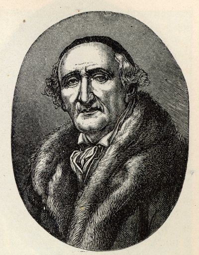 Ritratto di Johann Gottfried Schadow 1764-1850 da Unbekannt