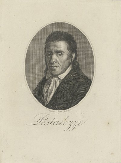 Ritratto di Johann Heinrich Pestalozzi, 1746-1827, 1805 da Unbekannt