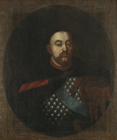 Ritratto di Giovanni III Sobieski 1629-1696, Re di Polonia e Granduca di Lituania, ca 1685 da Unbekannt