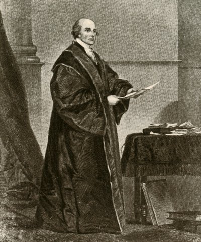 Ritratto di John Jay nelle sue vesti di primo giudice capo degli Stati Uniti, c1780 da Unbekannt