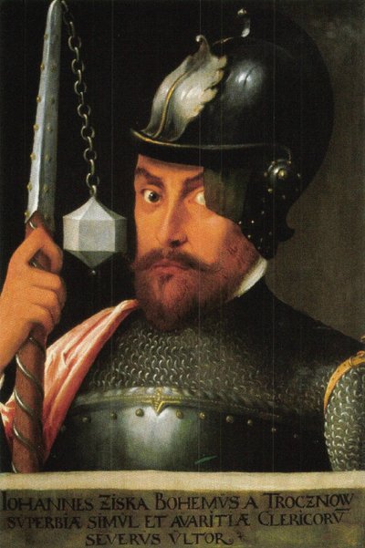 Ritratto di Jan Žižka da Unbekannt