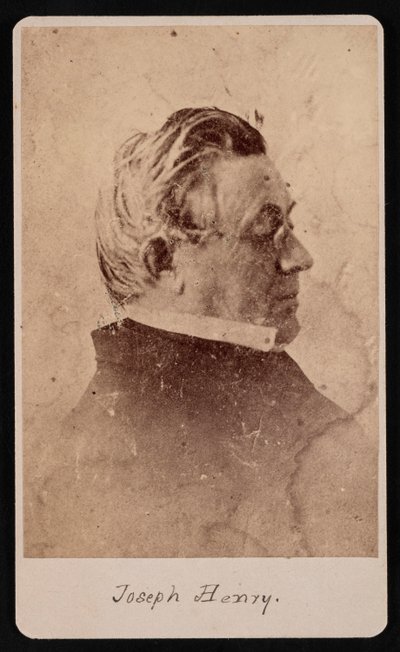 Ritratto di Joseph Henry, 4 dicembre 1862 da Unbekannt