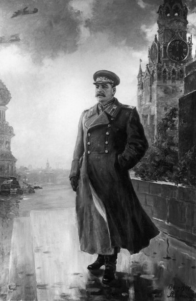 Ritratto di Joseph Stalin da Unbekannt