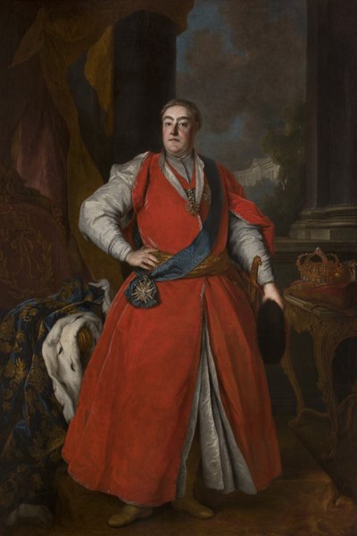 Ritratto del Re Augusto III in costume polacco, ca. 1737 da Unbekannt