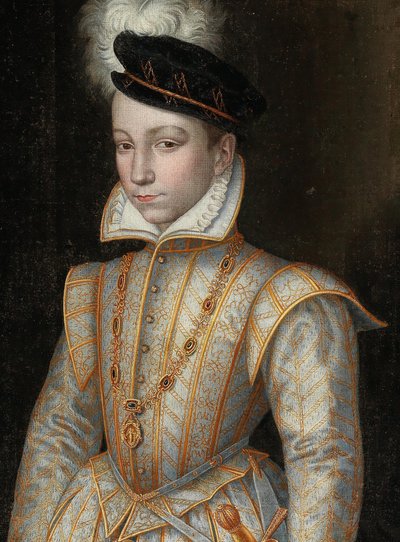 Ritratto di Re Carlo IX di Francia da Unbekannt