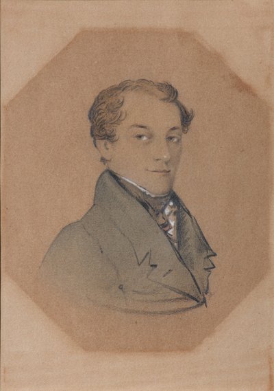 Ritratto di Kondraty Fyodorovich Ryleyev da Unbekannt